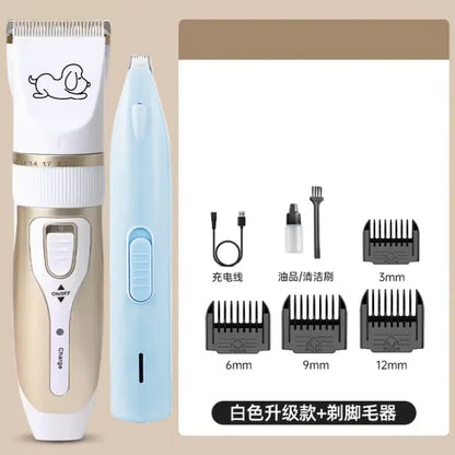 Dog Grooming Clipper for Pets - Includes Accessories