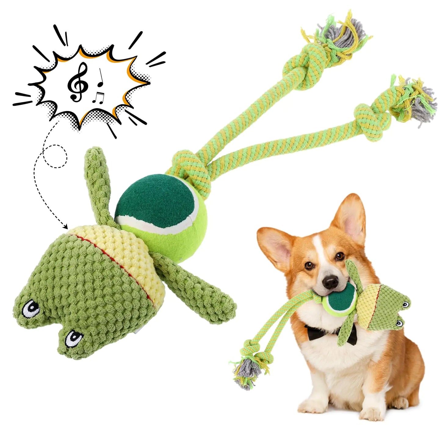 Froggy Squeak Chew Toy
