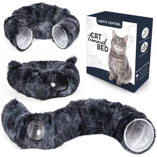 PawPlay Tunnel Bed