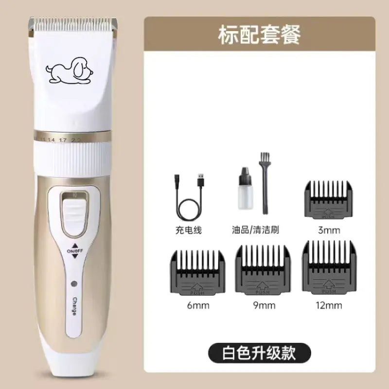 Dog Grooming Clipper for Pets - Includes Accessories