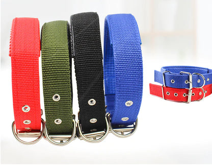 Dog Collar, Canvas Dog Neckband