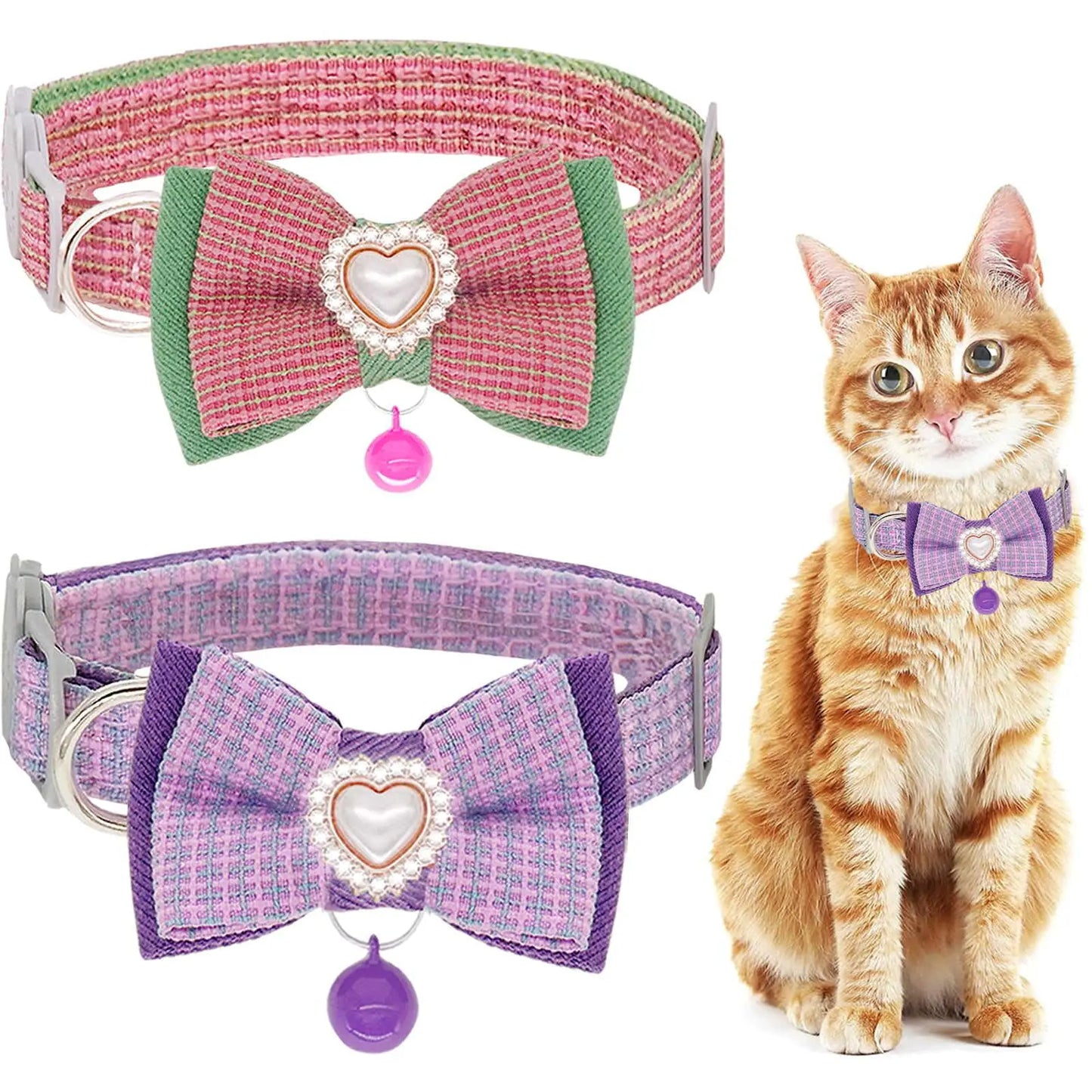 PawCharm Adjustable Cat Collar