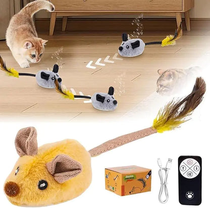 WhiskerChase Mouse Toy