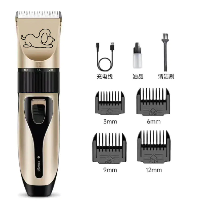Dog Grooming Clipper for Pets - Includes Accessories