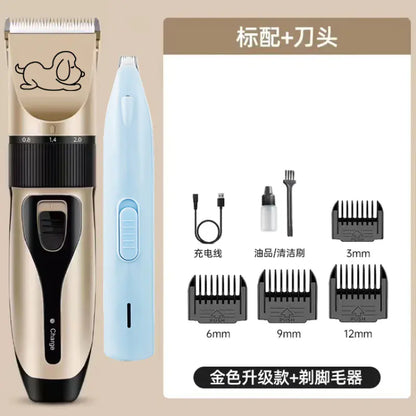 Dog Grooming Clipper for Pets - Includes Accessories