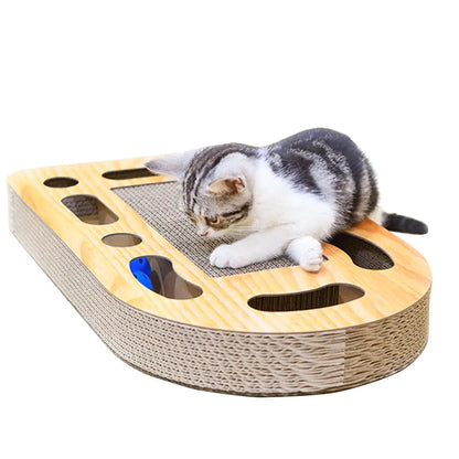 Cat Toys and Scratching Board for Playtime